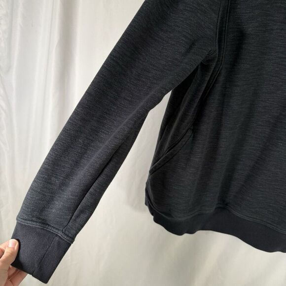 Under Armour Sweater Women's Large Grey Cowl Neck Fleece Lined Long Sleeve - Picture 7 of 13